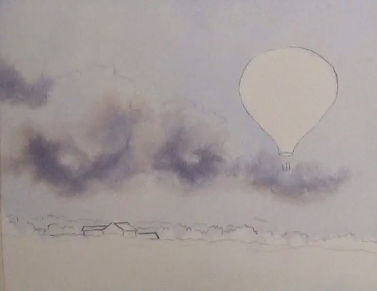 Step 1 - Adding cloud shadows - this is scary but just go for it!