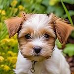 Reference Photo for Puppy Watercolor tutorial