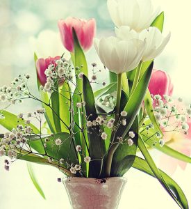 reference photo for watercolor tutorial Flowers and Lace with just flowers